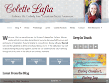 Tablet Screenshot of colettelafia.com